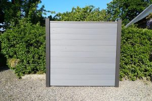 Composite Fencing Grey