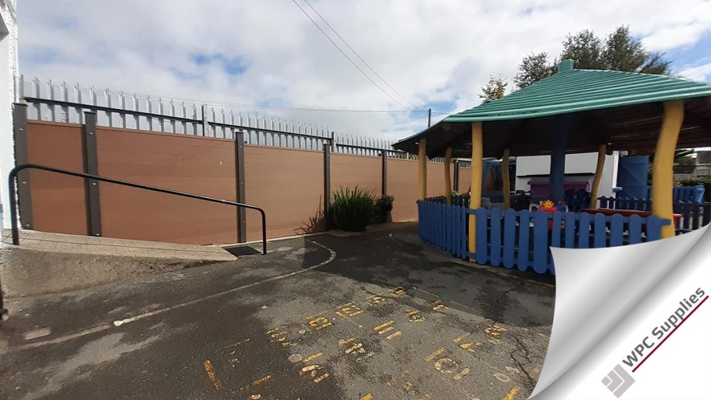 Composite Fencing for a Playschool in Dublin 8